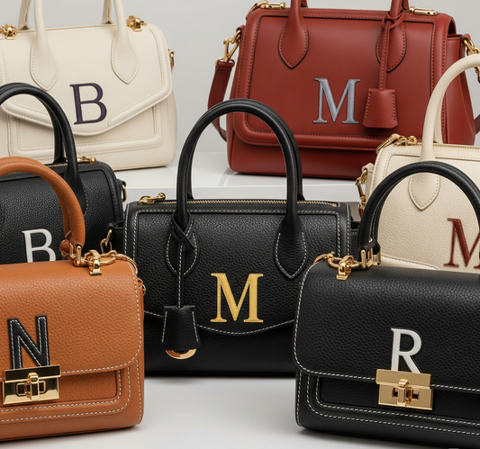 Personalized Handbags with Initials for Stylish Women