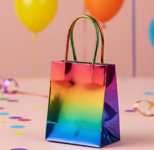 Mini Metallic Gradient Party Bag – Stylish & Glamorous