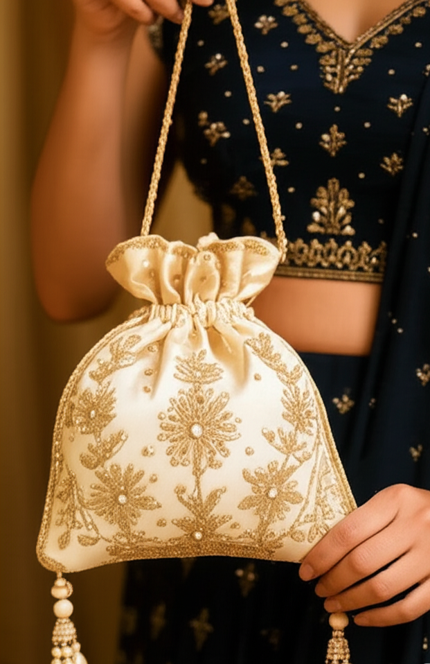 Designer Potli Bags for Weddings & Parties
